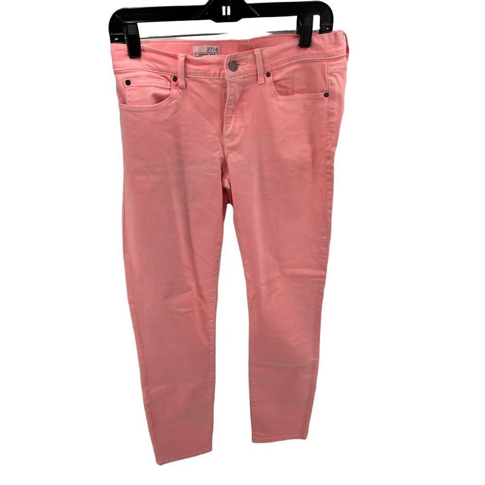 Gap pink skinny jeans 27 4